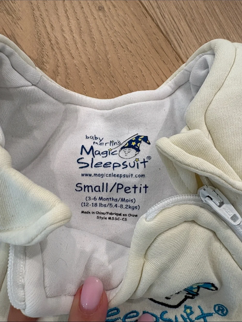 Baby Merlin pack blue